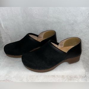 Dansko Brenna Clog Size 38 Black